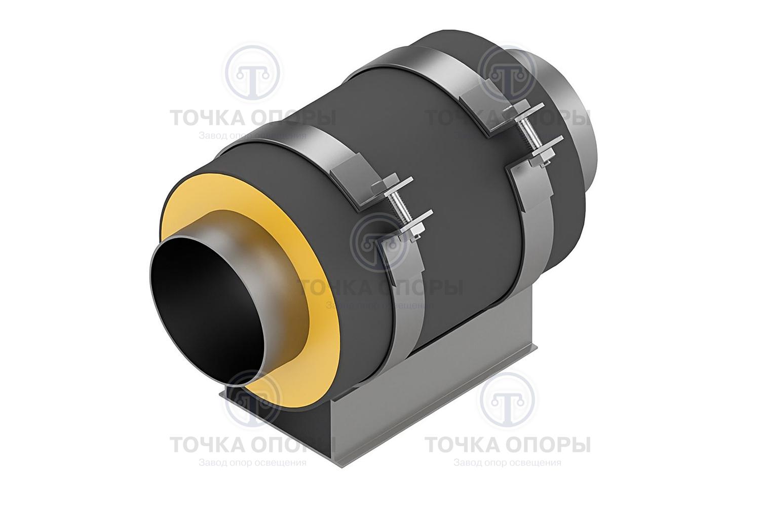 Скользящая опора СПО 89/180.100 подкладная для труб в ППУ