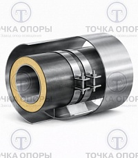 Скользящая опора для прокладки в футляре трубы ППУ Ду25/125/325